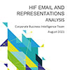 Email and Representations Analysis, First Round